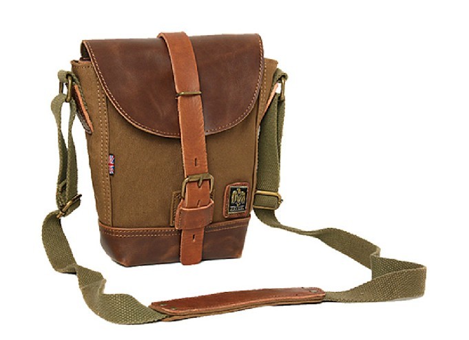 Canvas shoulder bag, small canvas shoulder bag - BagsWish