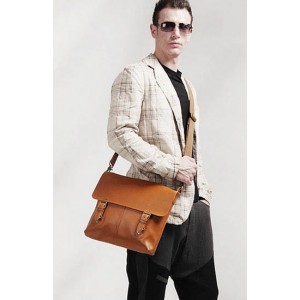 brown Awesome messenger bag