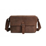 Distressed leather messenger bag, best briefcase
