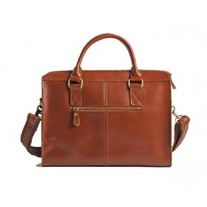 brown Leather briefcase bag