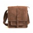 brown funky messenger bag