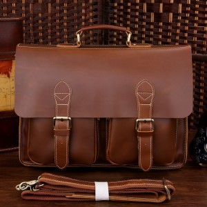 leather briefcase