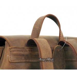 brown vintage backpacks for men