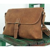 Leather satchel mens, professional messenger bag