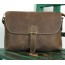 cowhide messenger bag