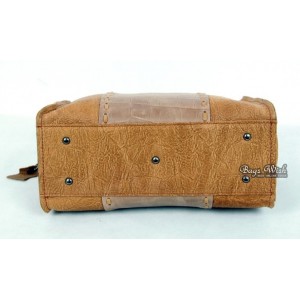 cowhide over shoulder bag