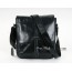 black Leather shoulder bag
