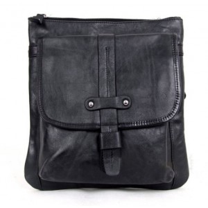 black messenger bag for work