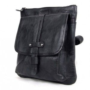 black IPAD mens messenger bag