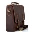 coffee Vintage leather briefcase