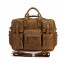Khaki Briefcases for men leather
