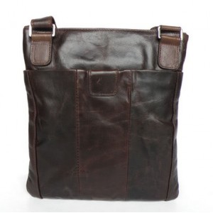 coffee mens vintage leather bag