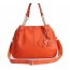 orange Satchel handbag