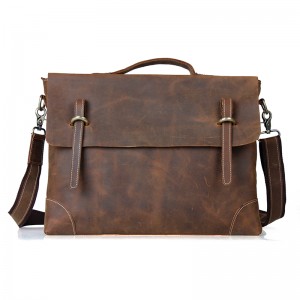 brown Leather bag briefcase