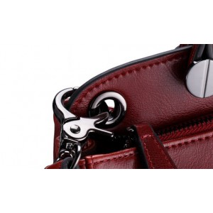 leather Cute handbag