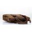 cowhide Distressed leather messenger bag men