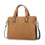 brown Leather messenger bag briefcase
