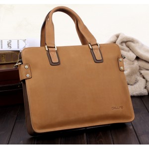 brown briefcases for men