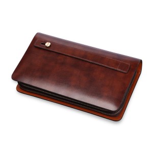 Men&#39;s leather wallet, Boutique leather clutch - BagsWish