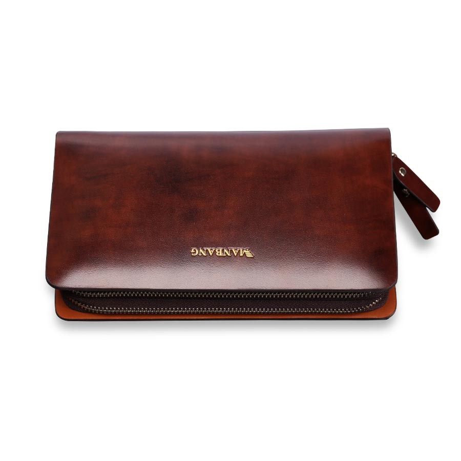 Men&#39;s leather wallet, Boutique leather clutch - BagsWish