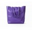 PurpleSoft leather shopping bag