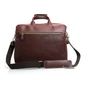 Vintage leather briefcase