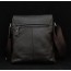 Leather man bag coffee