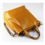 Messenger handbag yellow