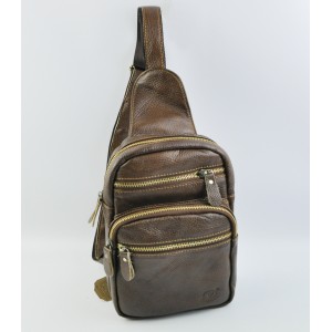Single strap backpack, black one strap backpack for men - BagsWish
