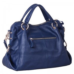 blue handbag women