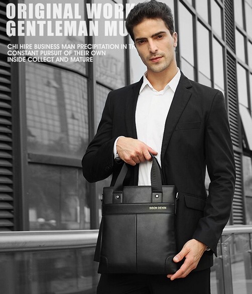 Mens leather messenger bag sale, mens satchel BagsWish