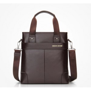 coffee Mens leather messenger bag sale