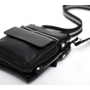 black messenger bag for men