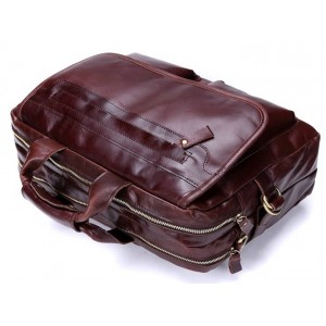 leather laptop shoulder bag
