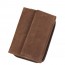 Brown leather wallet