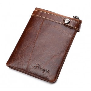brown small mens wallet