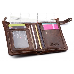 Soft leather wallets