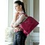 womens classic leather handbag