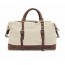 beige Large men and women's travel bag