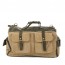 khaki Large Traveling canvas bags