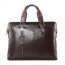 coffee leather Briefcase