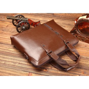 brown leather Briefcase