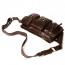 coffee leather purse