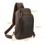 leisure cowhide chest pack
