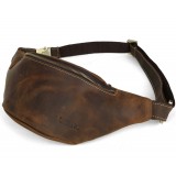 Multi-function Mens Fanny Pack, Personality Mobile Leather Bag