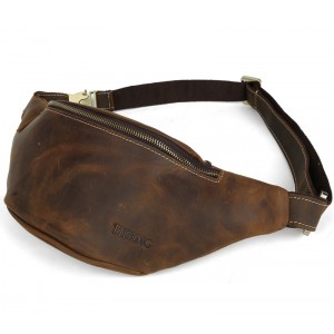 Multi-function Mens Fanny Pack, Personality Mobile Leather Bag
