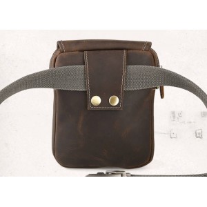 Genuine Leather Iphone Fanny Pack