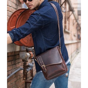 Highest Quality Leather Retro Messenger Bag