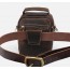 Vintage And Large Capacity Leather Messenger Bag