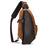 Sports Single Shoulder Bag, Cyclist Leather Bag